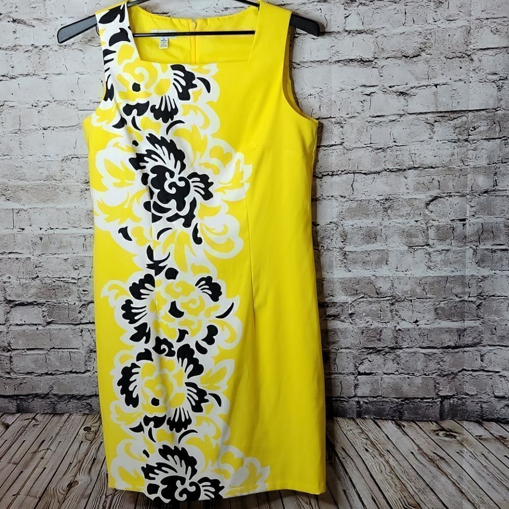 Kim Rogers Dress Size 16 Yellow